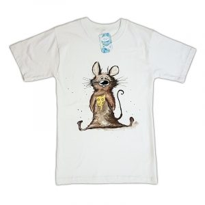 Рисувана тениска "Мишка"