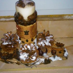 Коледни свещници и сувенири