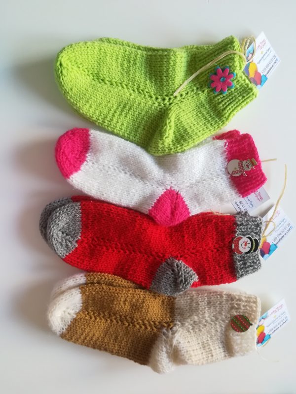 Ръчно плетени чорапки