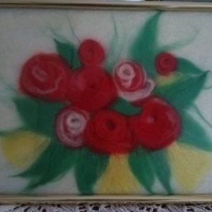 Kартина "букет от рози"