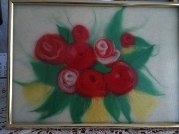 Kартина "букет от рози"
