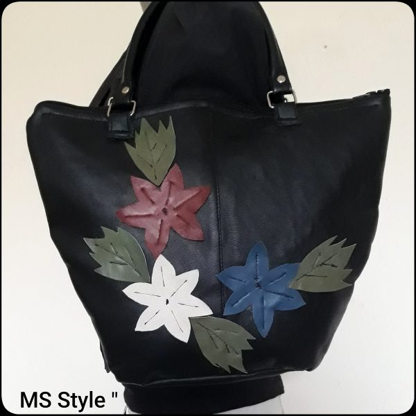 Дамска чанта с цветя