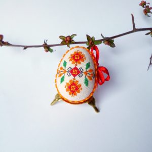 Великденско яйце с шевица