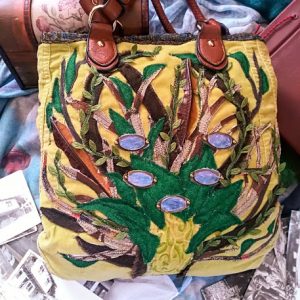 Ръчно изработена дамска чанта ,,Родословното дърво"