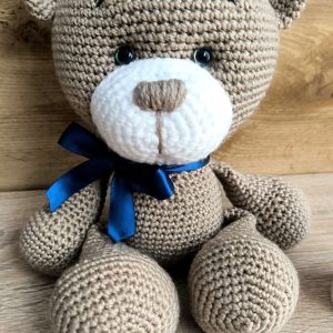 Плетена играчка  Мече