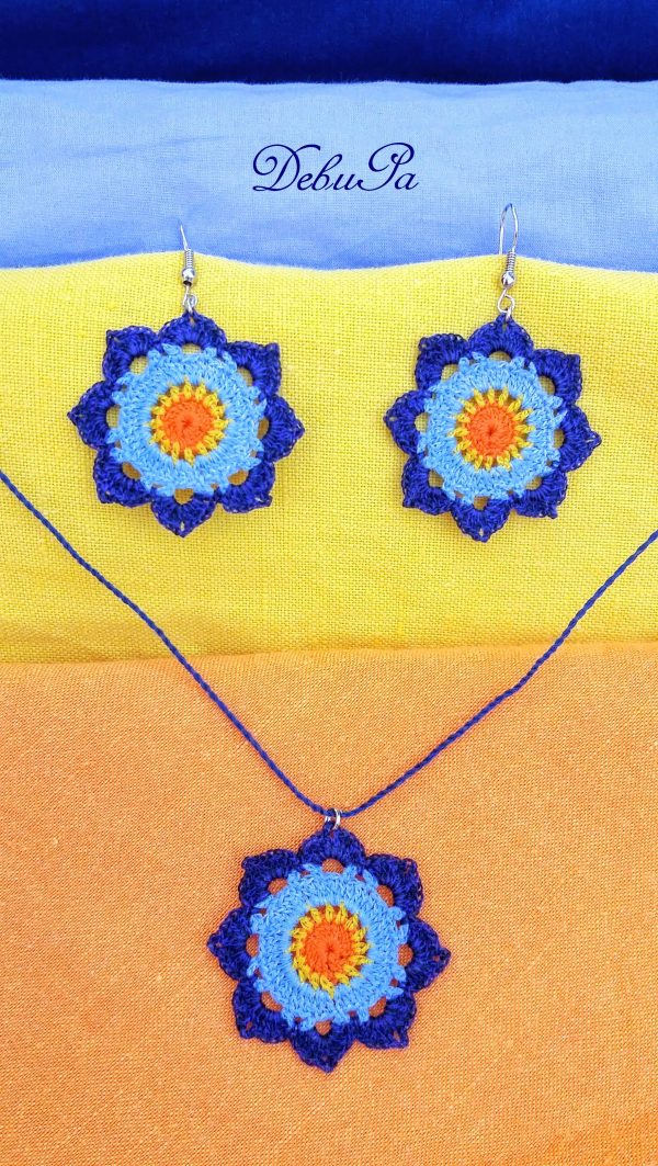 Плетен медальон "Мароканска приказка"