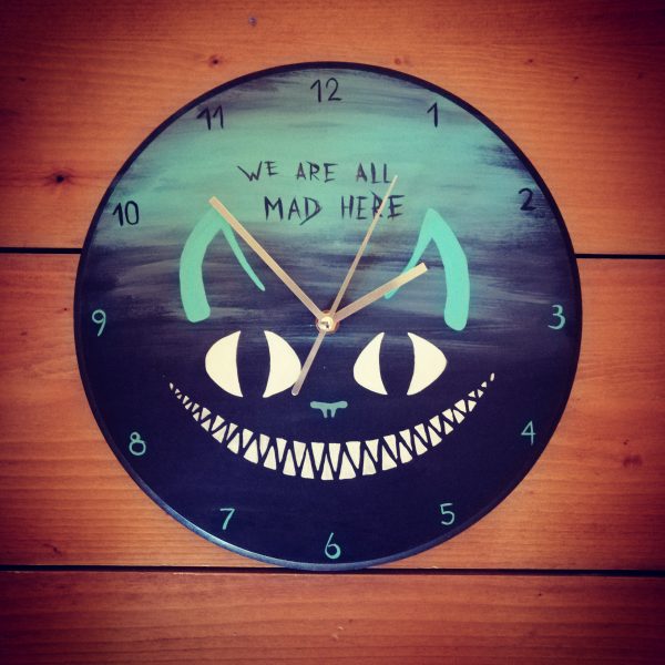 Стенен часовник "The Cheshire Cat"