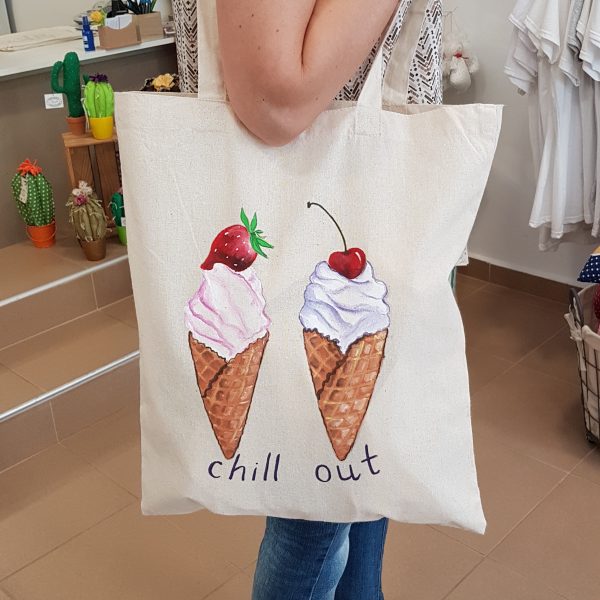 Текстилна торбичка "Ice Cream Chill out"