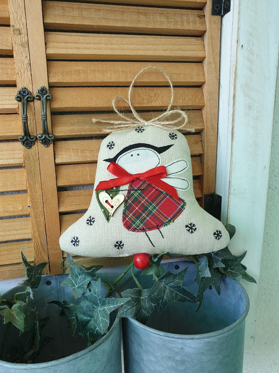 Декорация "Коледна камбанка"