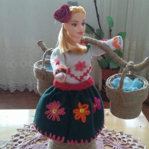 Кукла с кобилица