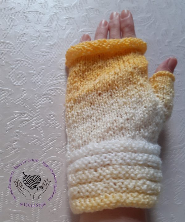 Дамски ръкавици "Зимно слънце"