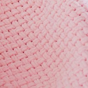 Розово бебешко одеяло