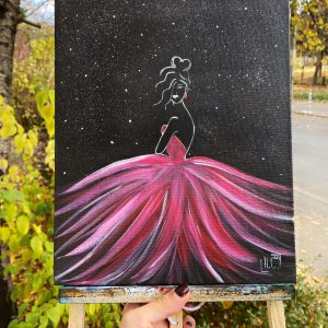Картина "Жената - цяла една вселена"