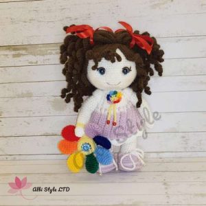Плетена кукла "Доли"