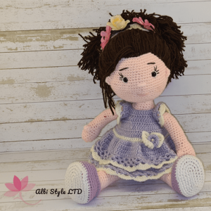 Плетена кукла "Деси"