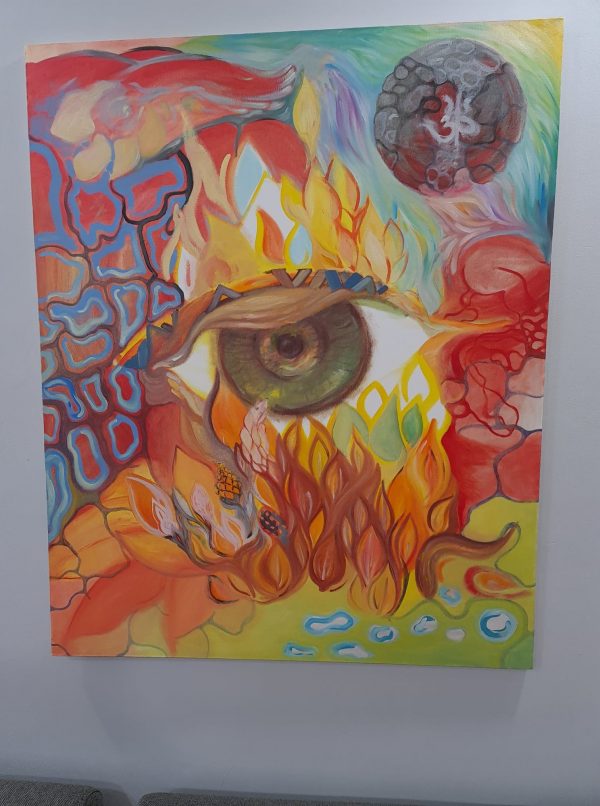 Картина "Свещен Огън"