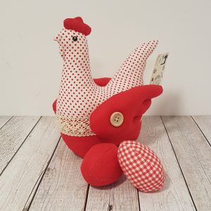 Великденска кокошка за декорация