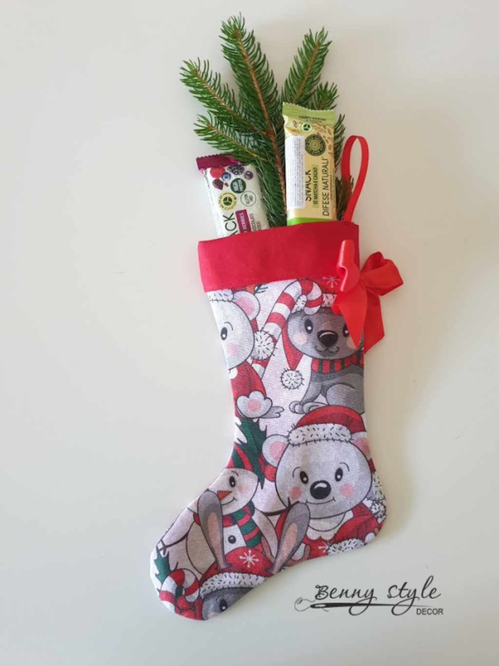 Коледен чорап за лакомства