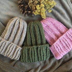Плетени зимни шапки