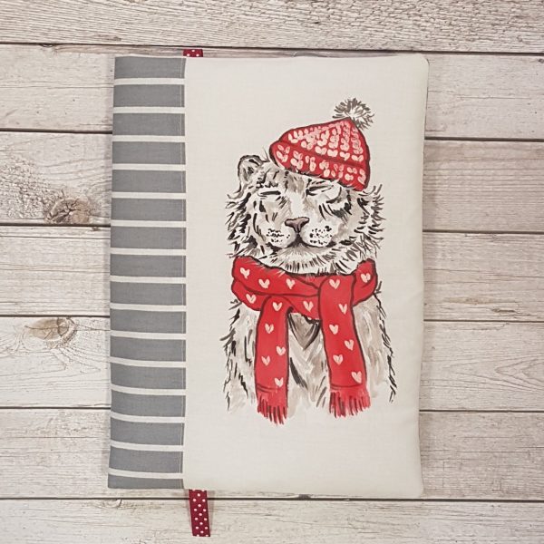 Рисувана подвързия за книга "Тигър"