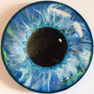 Абстракция 86 – синьо око