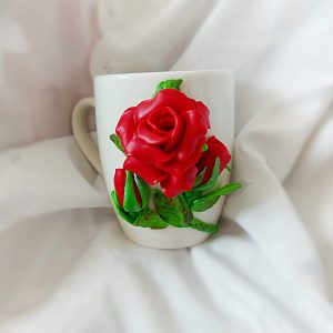 Чаша " Червена роза"
