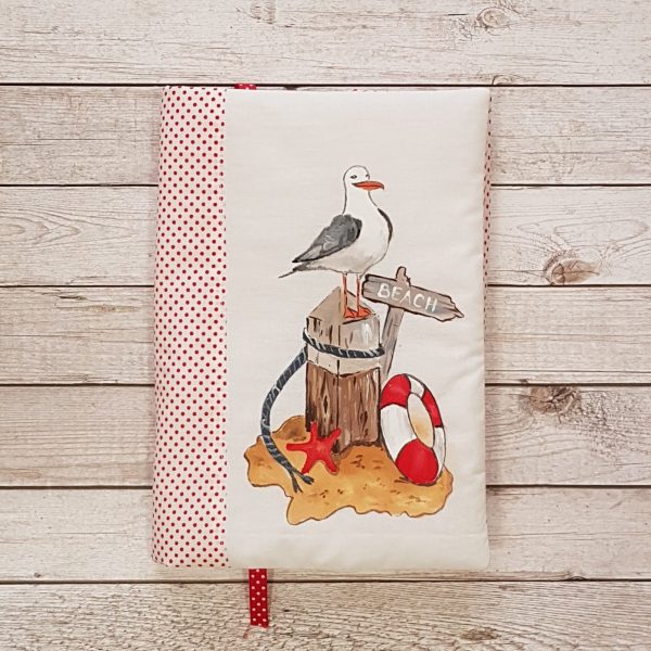 Рисувана подвързия за книга „Beach"