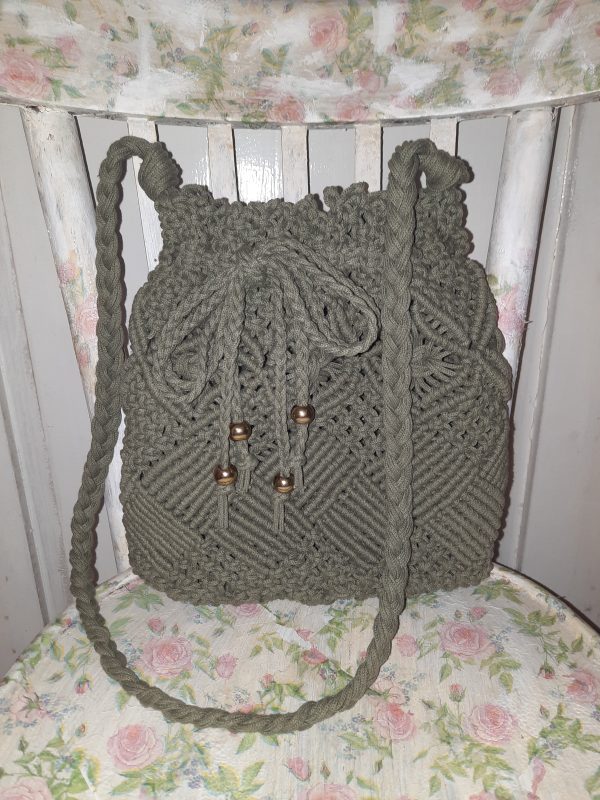 Лятна плетена чанта "Ажур"