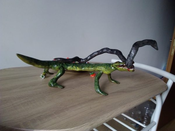 Импровизация. Крокодил и змия.
