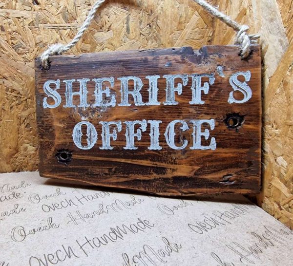 Декоративна табелка Sheriff`s Office