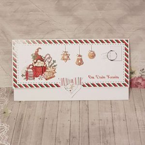 Коледна картичка плик "От Дядо Коледа", FLO234
