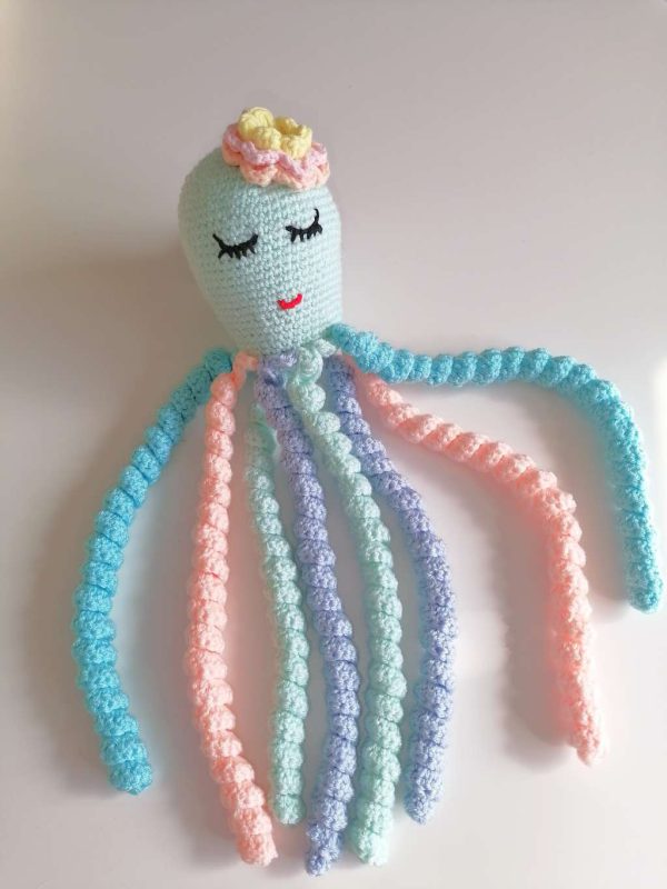 Октопод , терапевтична играчка за бебета и малки деца