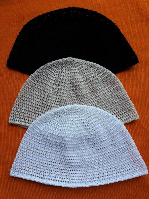 Летни памучни плетени шапки