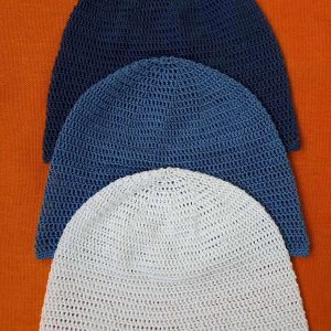 Летни памучни плетени шапки