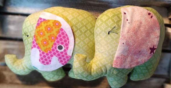 Текстилни играчки слончета 12лв
