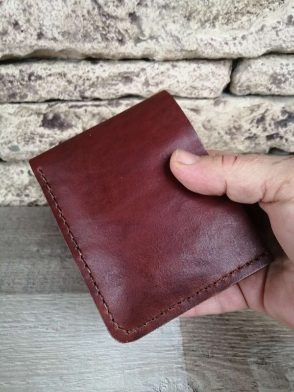 Кожен портфейл ръчно изработен от естествена кожа