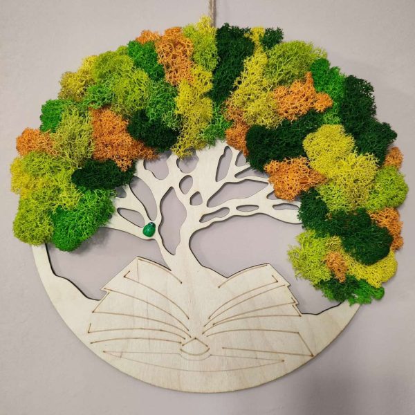 Дървото на живота с книги