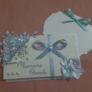 Луксозен плик за сватба
