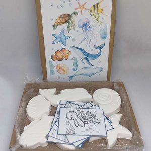 Комплект фигурки и картинки за оцветяване