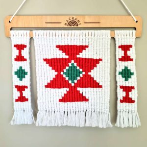 Макраме пано с български шевици - Канатица