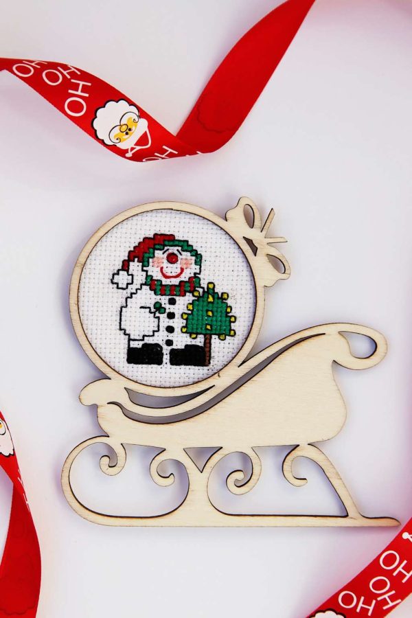 Коледни играчки - дървени