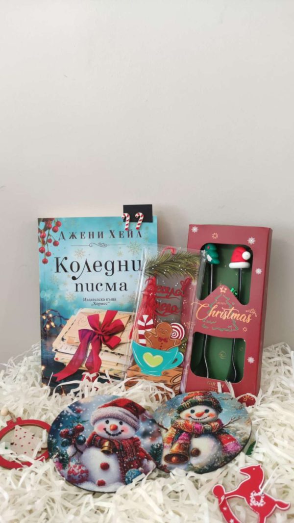 Коледна книжна кутия