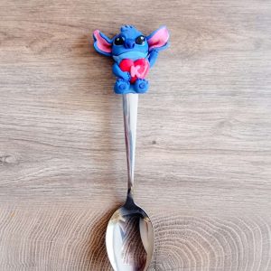 Лъжичка със Стич от полимерна глина