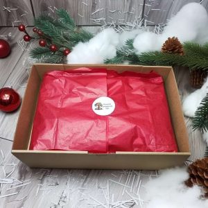 Коледна книжна кутия