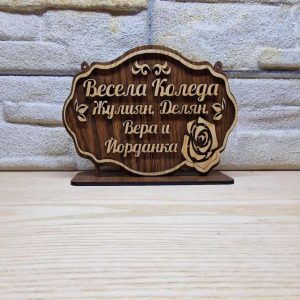 Табели по поръчка Табела с ваш текст за врата