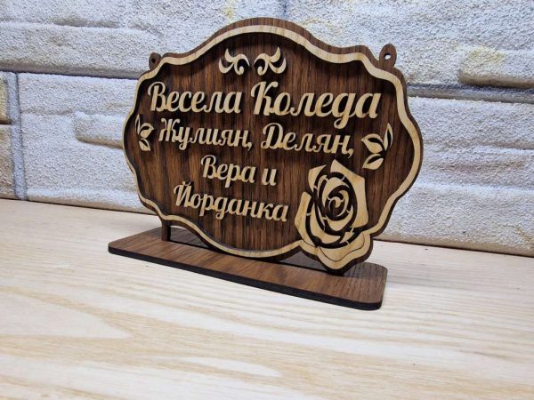 Табели по поръчка Табела с ваш текст за врата