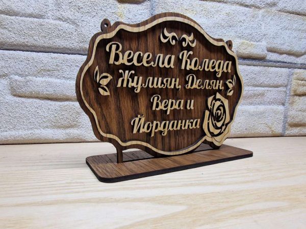 Табели по поръчка Табела с ваш текст за врата