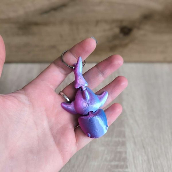 3D ключодържатели акула