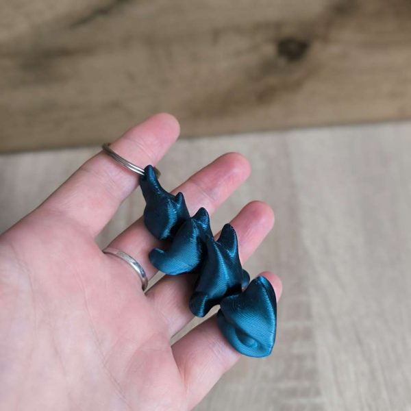 3D ключодържател Дракон
