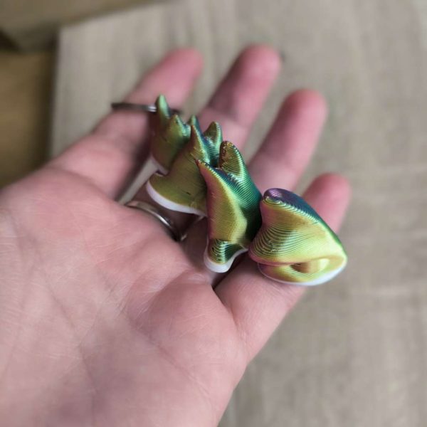 3D ключодържател Дракон